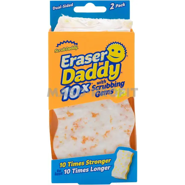 Scrub Daddy Houbičky zázračné - Eraser Daddy 10x (2 ks)