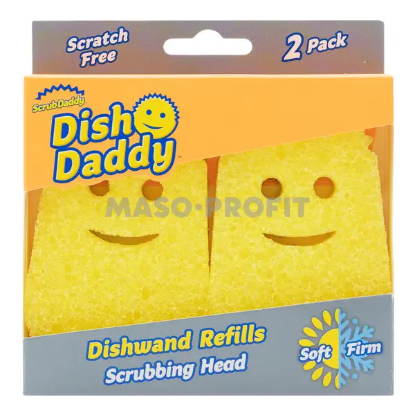 Scrub Daddy Houbičky náhradní Dish Daddy -   (2ks)