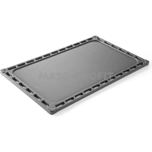 HENDI Deska grilovací litinová, GN 1/1, 325x530mm