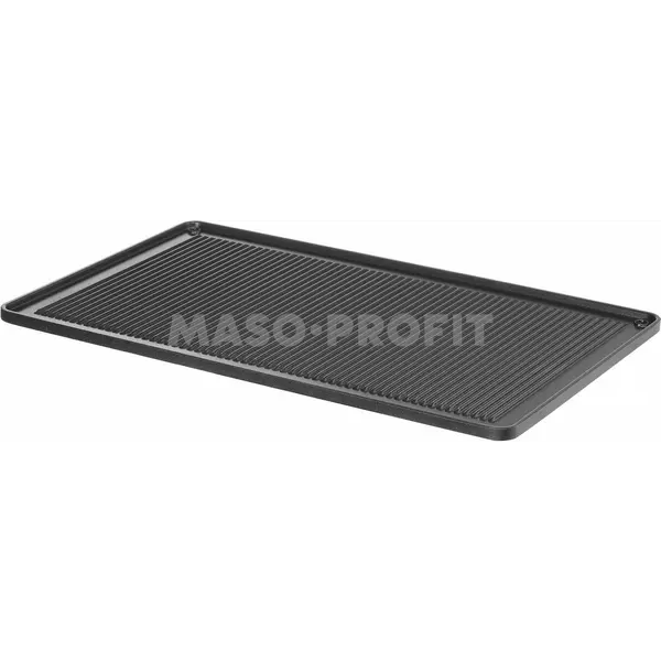 HENDI Deska grilovací, žebrovaná CONVECTOMAT GRILLPLATE, GN 1/1, 530x325x(H)15mm