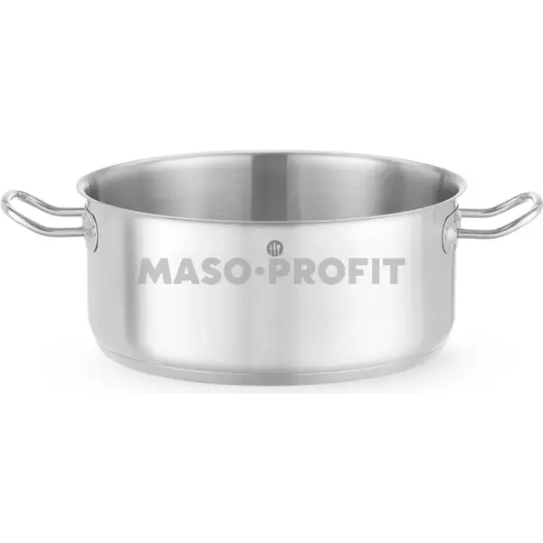 HENDI Hrnec - bez poklice, Kitchen Line, 7,3L, ⌀280x(H)120mm