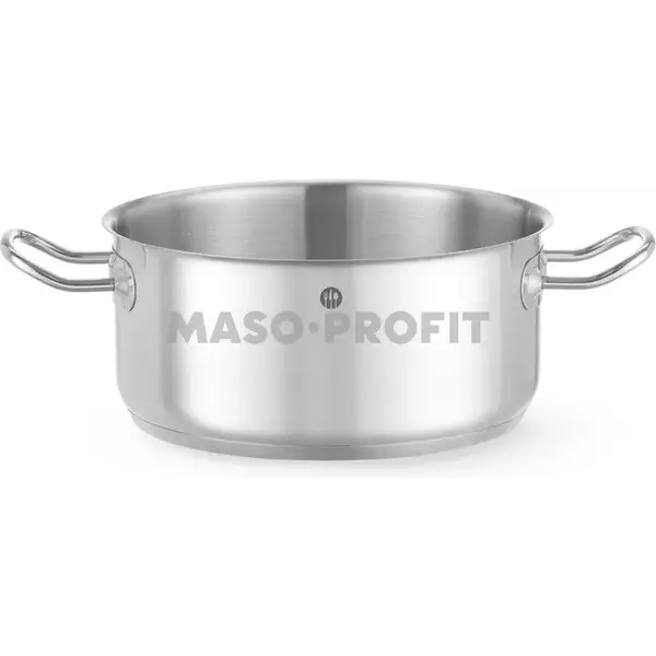 HENDI Hrnec - bez poklice, Kitchen Line, 4,9L, ⌀240x(H)110mm