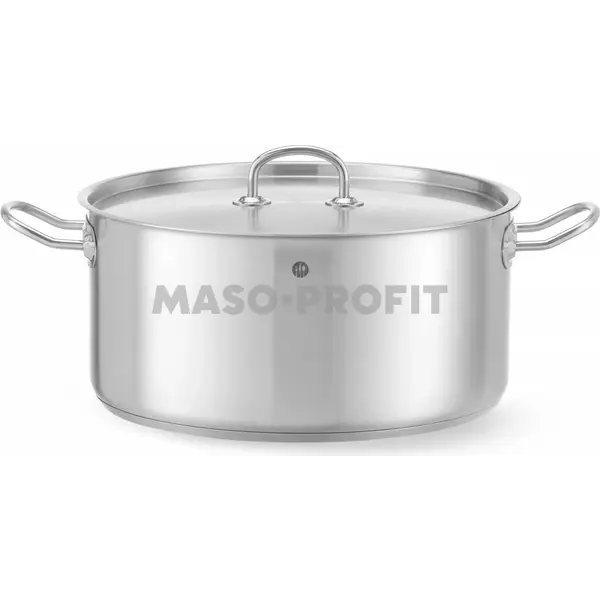 HENDI Hrnec s poklicí, Kitchen Line, 11,9L, ⌀320x(H)150mm