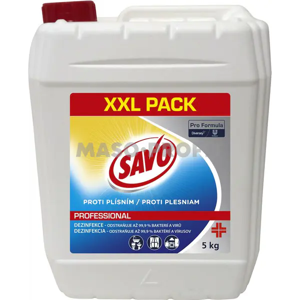 Savo Pro Formula Proti plísním 5kg - Kapalný dezinfekční prostředek proti plísním