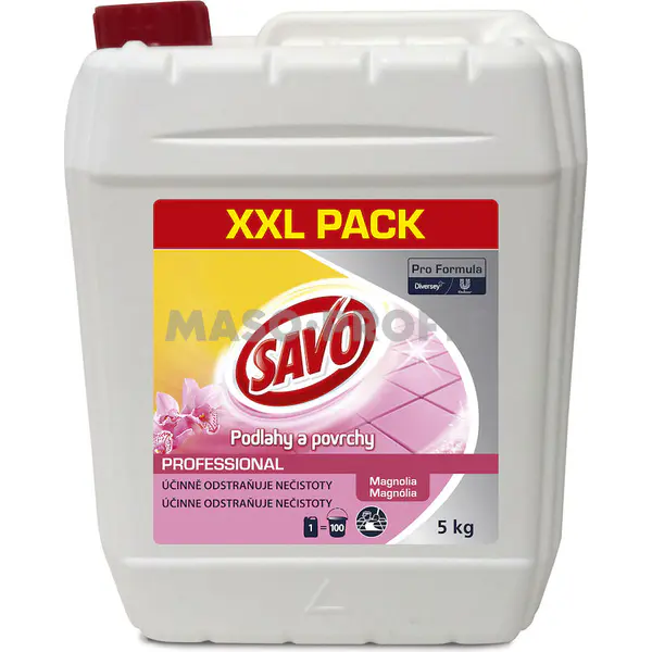Savo Pro Formula All Purpose Cleaner Magnolia 5kg - Univerzální prostředek na podlahy a povrchy