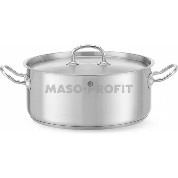 HENDI Hrnec s poklicí, Kitchen Line, 7,3L, ⌀280x(H)120mm