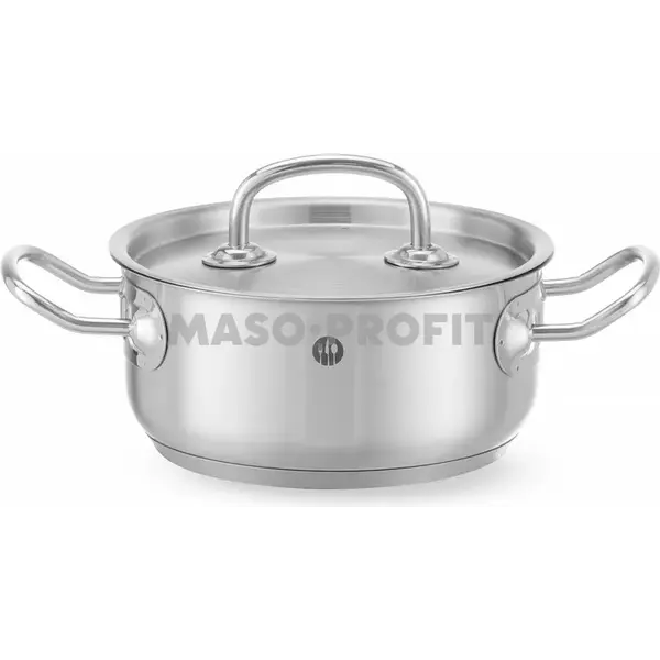 HENDI Hrnec s poklicí, Kitchen Line, 1,4L, ø160x(H)75mm