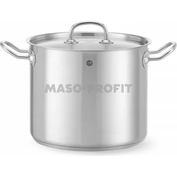 HENDI Hrnec vysoký s poklicí, Kitchen Line, 9L, ⌀240x(H)200mm