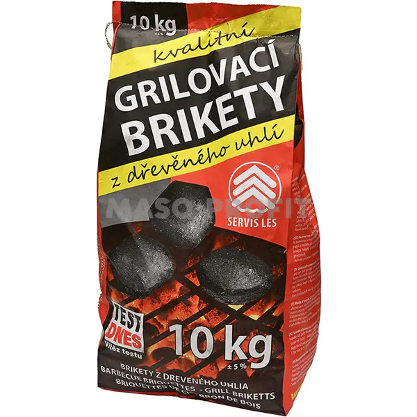 SERVIS LES Brikety grilovací 10kg