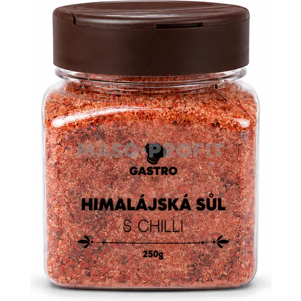 Gastro line Himalájská sůl s chilli 250 g dóza