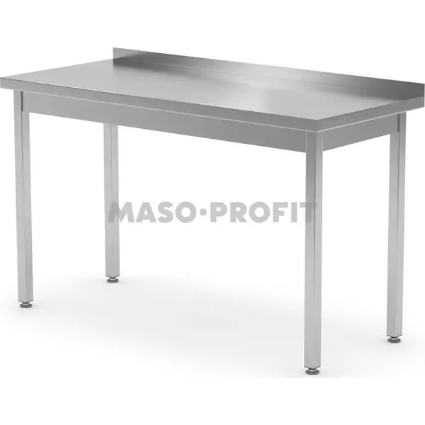 HENDI Stůl se zadní deskou – šroubovaný, Profi Line, 1000x600x850mm