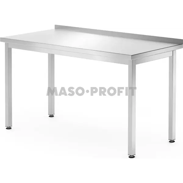 HENDI Stůl se zadní deskou – šroubovaný, Profi Line, 1400x600x850mm