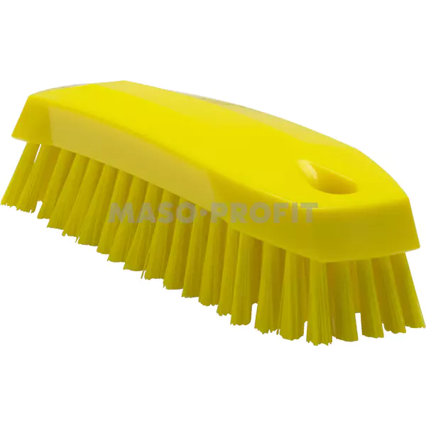 Vikan Kartáč ruční středně tvrdý - žlutý