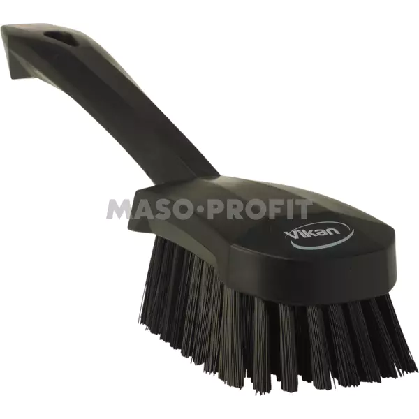 Vikan Kartáč s krátkou rukojetí tvrdý - černý