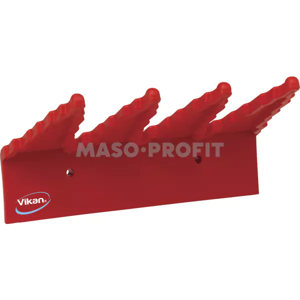 Vikan Věšák nástěnný - červený