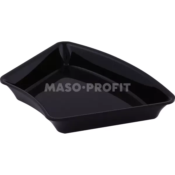 DUPONT Tác plexi rohový system 265x45°x50 černý