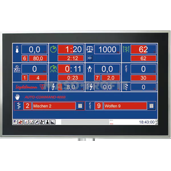 Seydelmann Mikroprocesorové řízení Auto-Command 2000