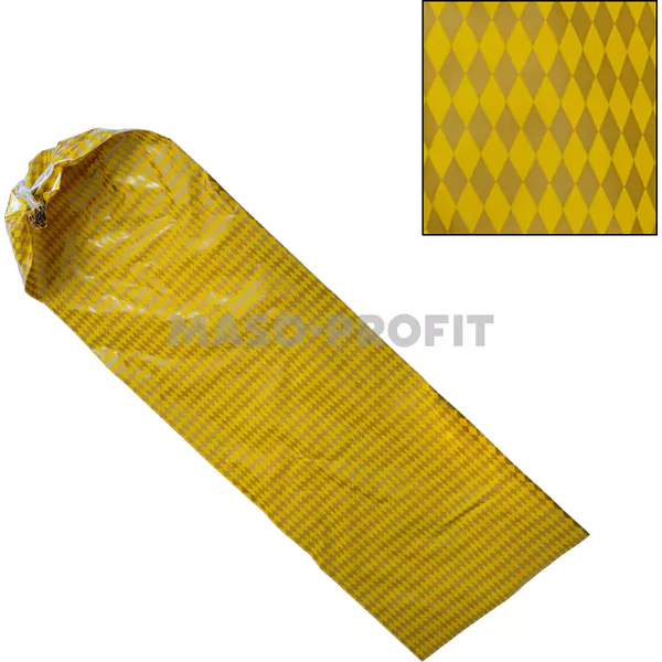 Viskase Obal na šunku  K FLEX - karo, žlutá/zlatá