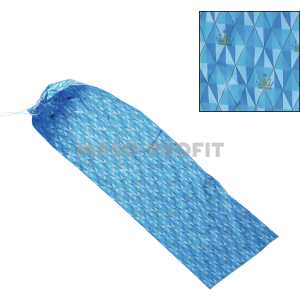 Viskase Obal na šunku K FLEX - korunka, modrá/zlatá