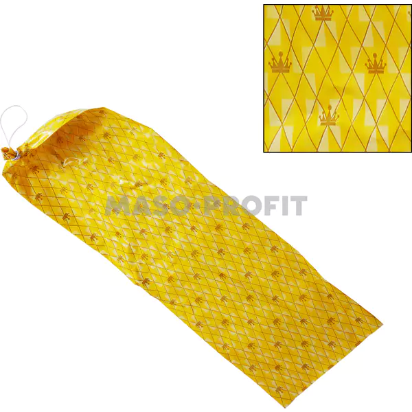 Viskase Obal na šunku K FLEX - korunka, žlutá/zlatá