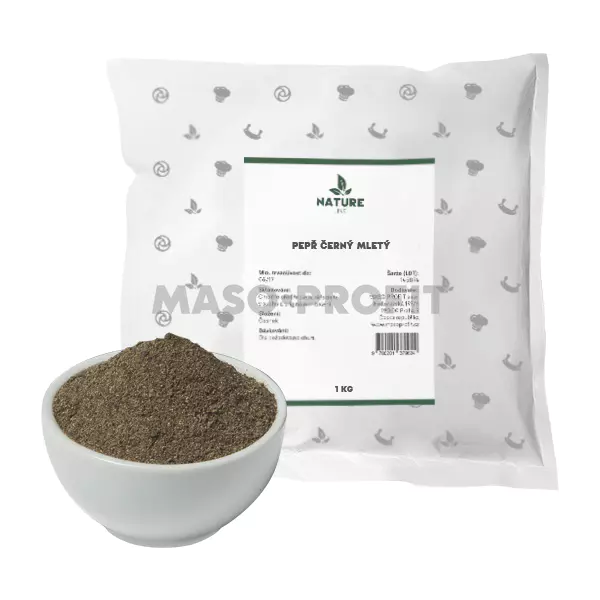 Nature line Pepř černý mletý 1 kg