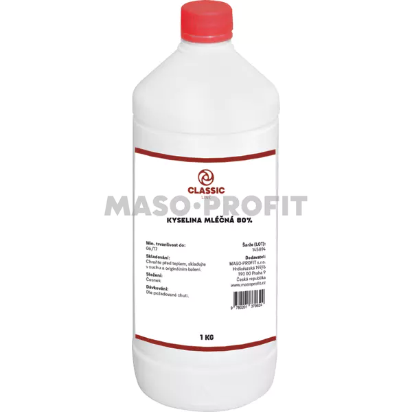Classic line KYSELINA MLÉČNÁ 80% 1 kg
