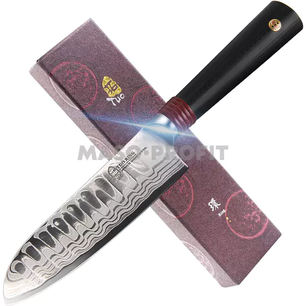 Nůž Santoku Tuo Dragon Ring TC0302D
