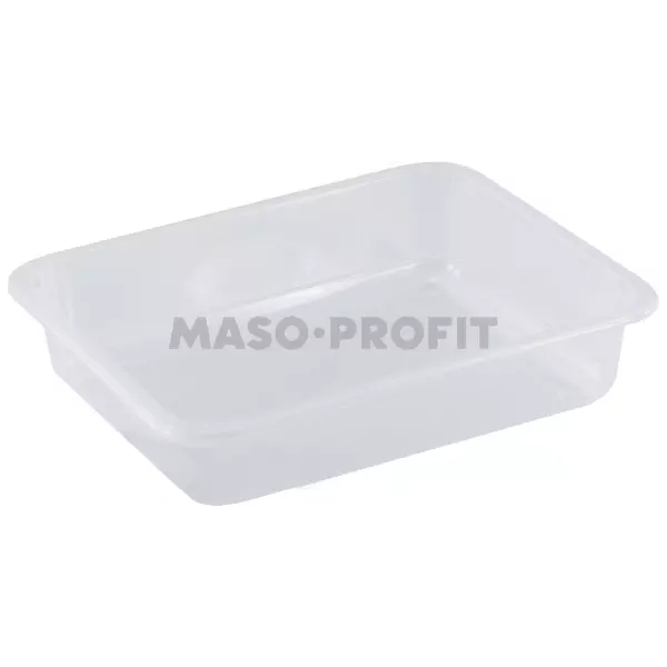 Miska zatavovací 227x178x50 1-dílná transparentní (400ks)