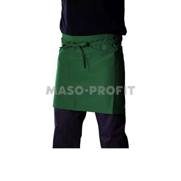 Zástěra do pasu Zelená - 40x90 cm