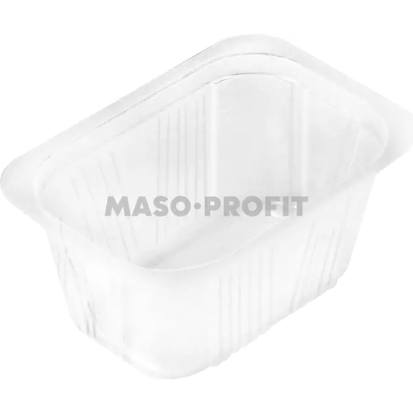 Miska zatavovací 500ml 137x95x63 1-dílná transparentní polévková (1500ks)