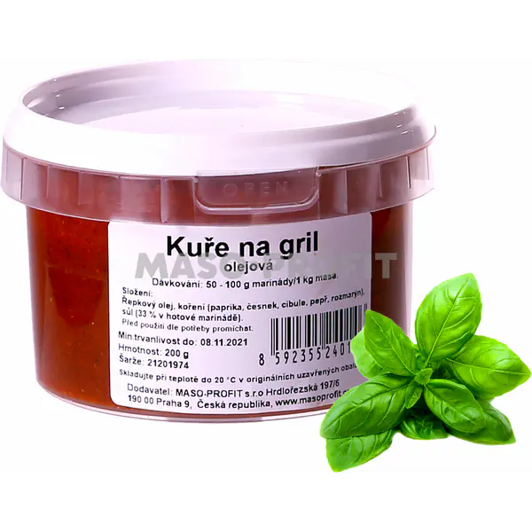 Marináda KUŘE NA GRILL 200 g