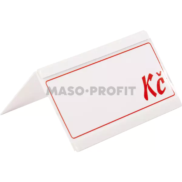 Cenovka stříška (100x55 mm) 10ks