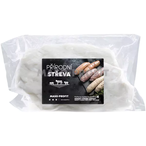Nature line Střeva vepřová solená 40/43 mm; 91,4 m
