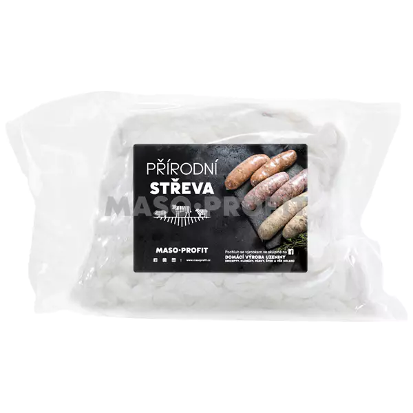 Nature line Střeva hovězí solená 55/60,  18m