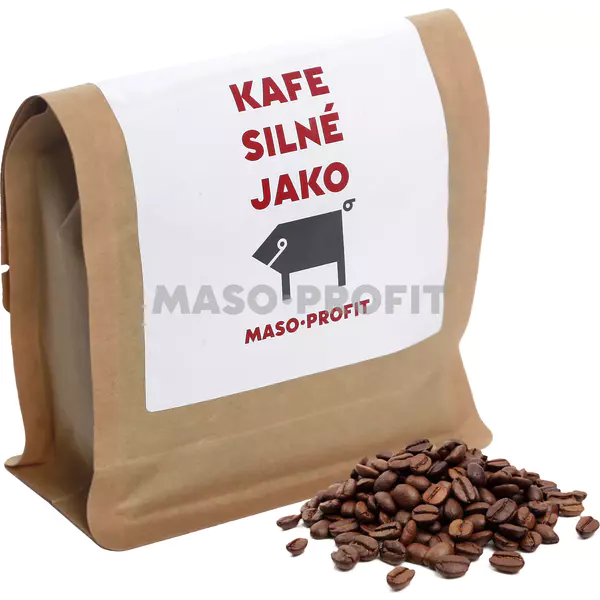 MASO-PROFIT Kafe silné jako prase 250 g