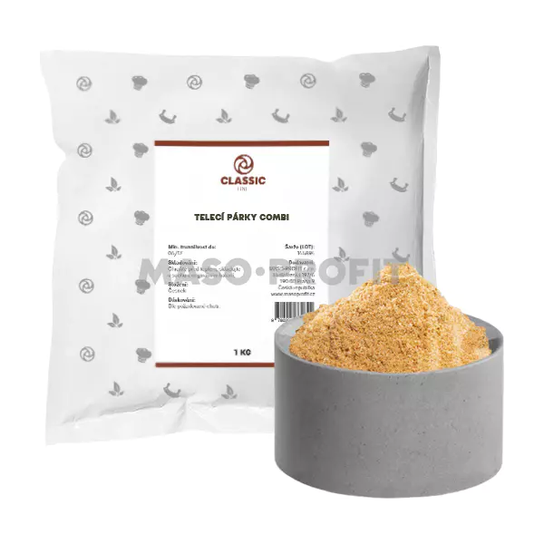 Classic line Telecí párky combi 1 kg