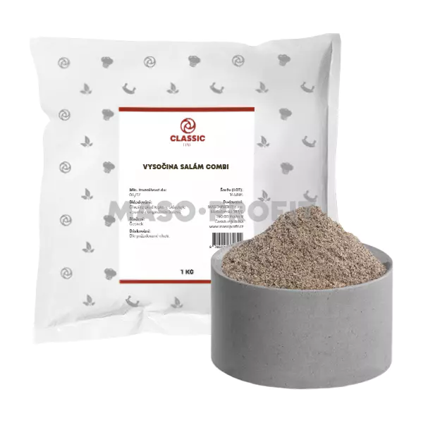 Classic line Vysočina salám combi 1 kg