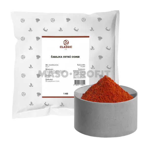 Classic line Čabajka ostrá combi 1 kg