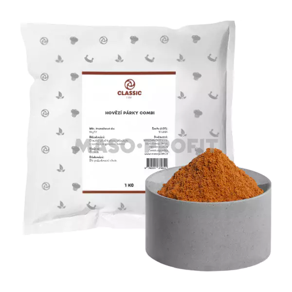 Classic line Hovězí párky combi 1 kg