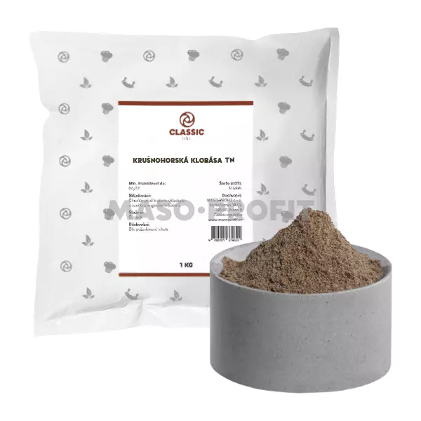 Classic line Krušnohorská klobása TN 1 kg