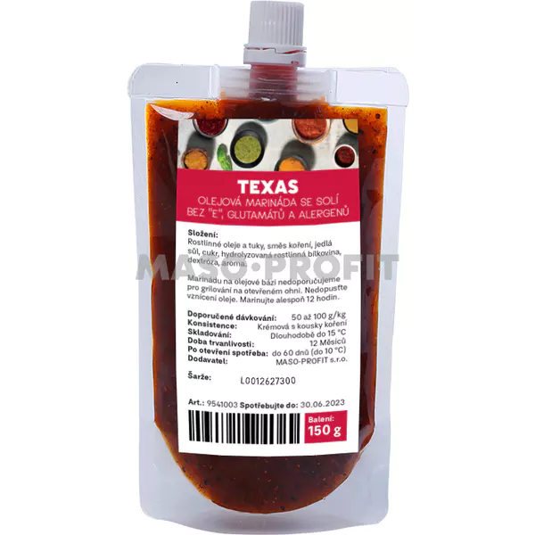 MASO-PROFIT Marináda - Texas OG 150 g