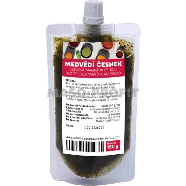 MASO-PROFIT Marináda - Medvědí česnek OG 150 g