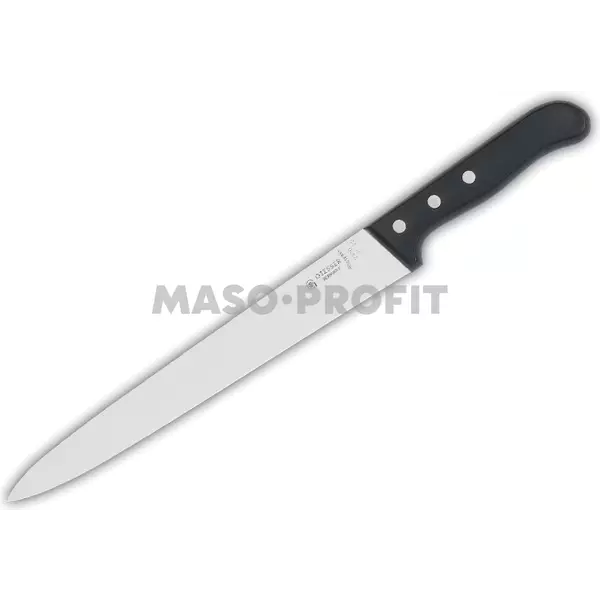 Giesser Nůž krájecí uzenářský G 7300 p 25cm černý