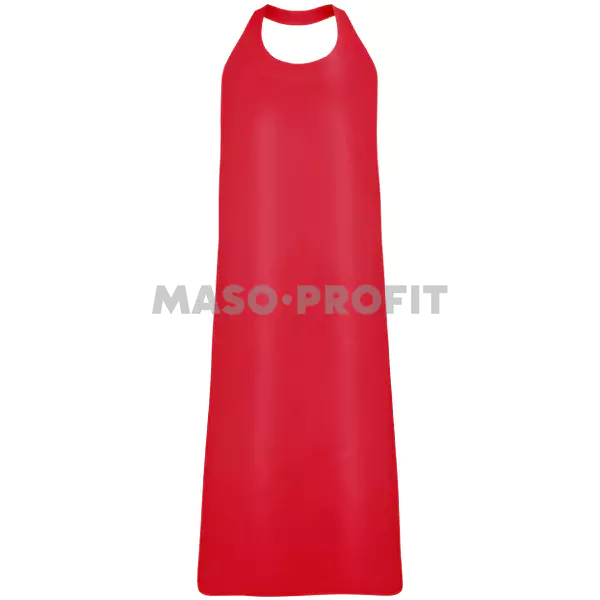 Zástěra AproLin ECO+ 115x95cm červená 150 µm mat - 115 x 95 cm