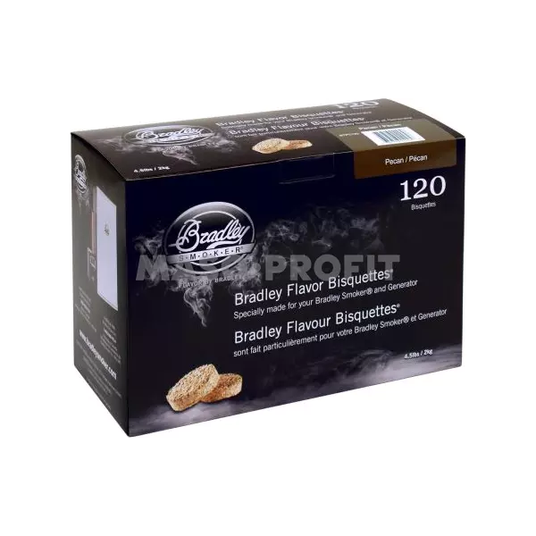 Bradley Smoker Pecan-Ořech udicí brikety 120ks