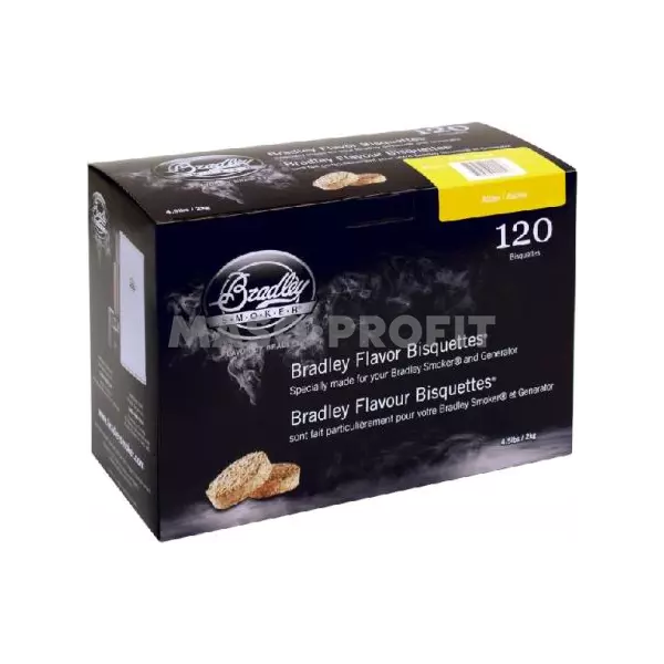 Bradley Smoker Olše udicí brikety 120ks