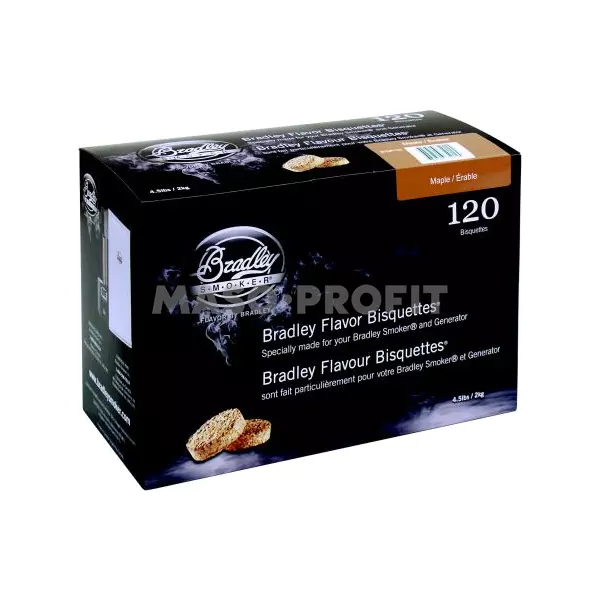 Bradley Smoker Javor udicí brikety 120ks
