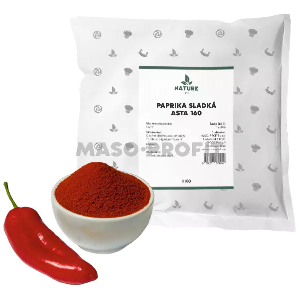 Nature line Paprika sladká ASTA 160 1Kg