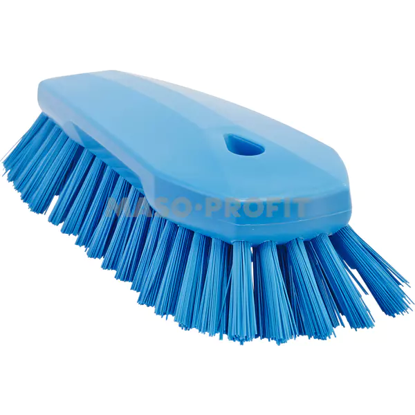 Vikan Kartáč se šikmými štětinami tvrdý - modrý