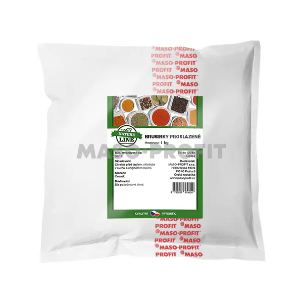 Nature line Brusinky proslazené 1 kg
